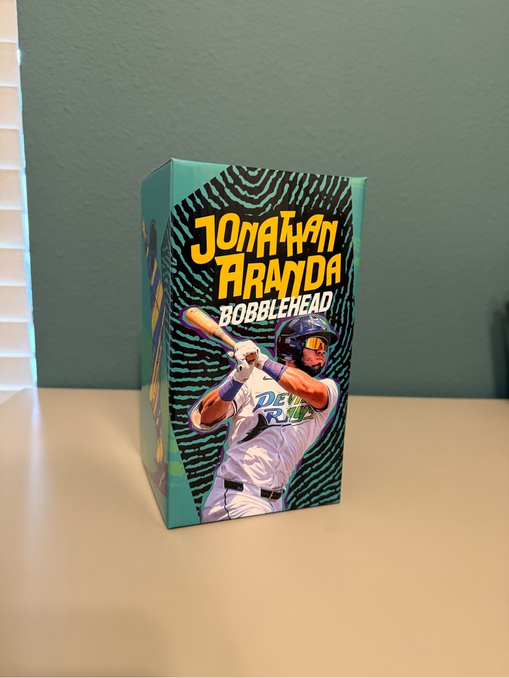 Jonathan Aranda Tampa Bay Rays Bobblehead SGA 5/16/26 NIB